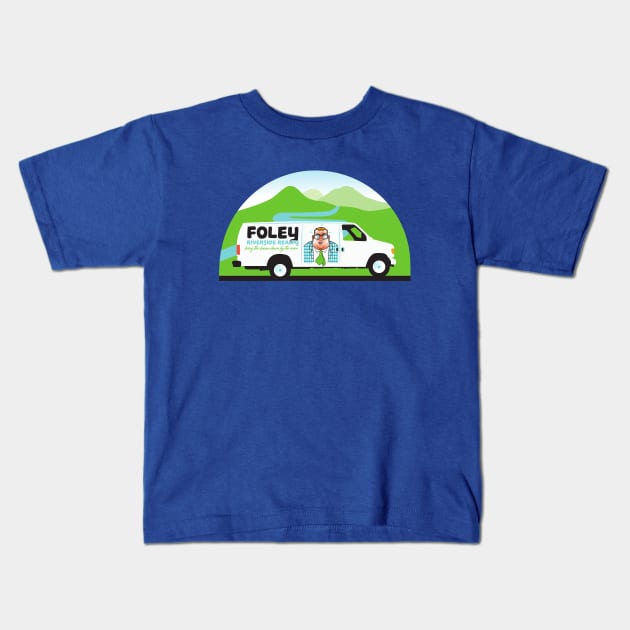 Foley Riverside Realty Kids T-Shirt by joefixit2